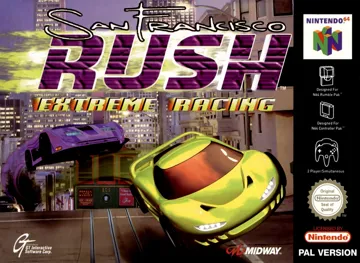 San Francisco Rush - Extreme Racing (Europe) (En,Fr,De) box cover front